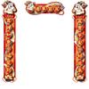 Traditional New Year Couplets Set 3D Spring Festival Supplies  New Year Gift