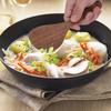 Kitchen Cooking Tool Shovel Wooden Spatula Fried Rice Turner Utensils (Round)