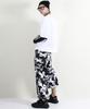 Deumakeu Camo Wide One-Pleat Sweatpants Black