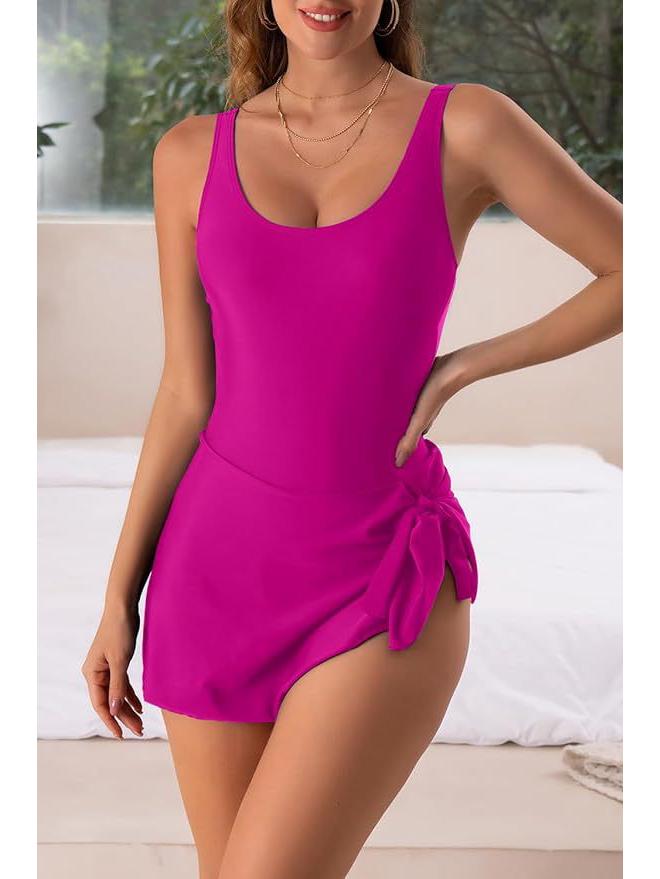 European & American Sexy One-Piece Swimsuit - Women's Tight-Fitting Bikini