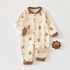 Newborn Baby Clothes Cotton Long Sleeve Romper Soft Infant Onesie Spring Autumn Winter Pajamas Crawling Suit