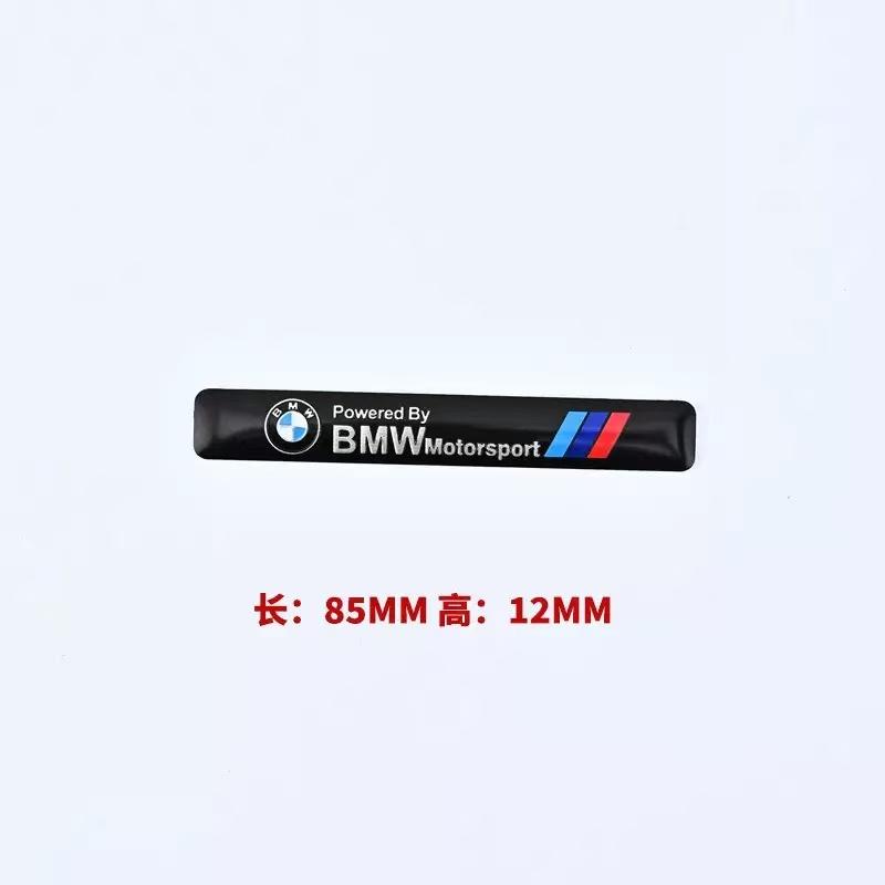 3D Aluminum Car Styling Sticker Body Trunk Decoration Decal Accessories For BMW M Performance E46 E90 E60 F20 X1 F10 F30 pendant sdbr2