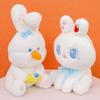 Little Cucu Sitting White Rabbit Plush Toy For Kids Girls Boys Gift