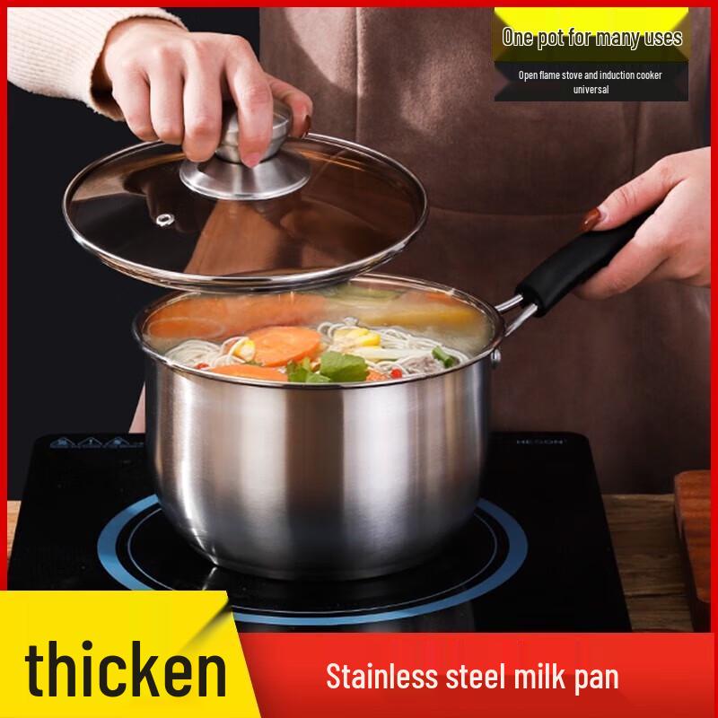 Adneny Stainless Steel Milk Pot