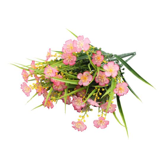 Artificial Flower No Maintenance No Watering No Fading Bright Color Realistic Lifelike Artificial Flower Wedding Party Home Decoration