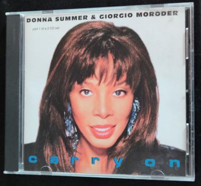 CD DONNA SUMMER & GIORGIO MORODER - Carry On  PCDS54006 Priority Record 1998 US Dance & Electronica Used