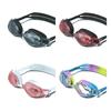 Silicone Mirror Frame Swim Goggles Anti-fog Shortsighted Swimming Glasses  Women