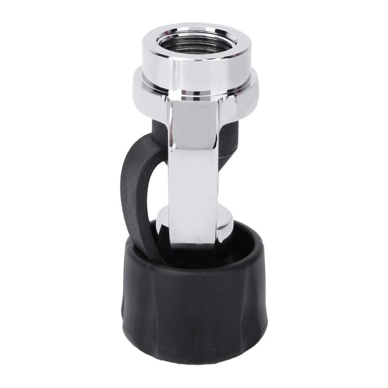 

Brass DIN Regulator to Yokes Converter Scubas Diving Din to Yokes Adaptor 5/8 Thread Quick Joint Connector Enduring 1