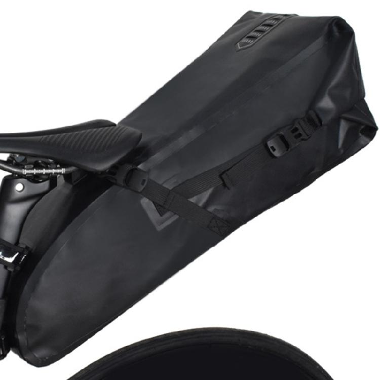 Seats Bag with Reflective Strips for Mountain Bicycles, Quick Releases Mounting