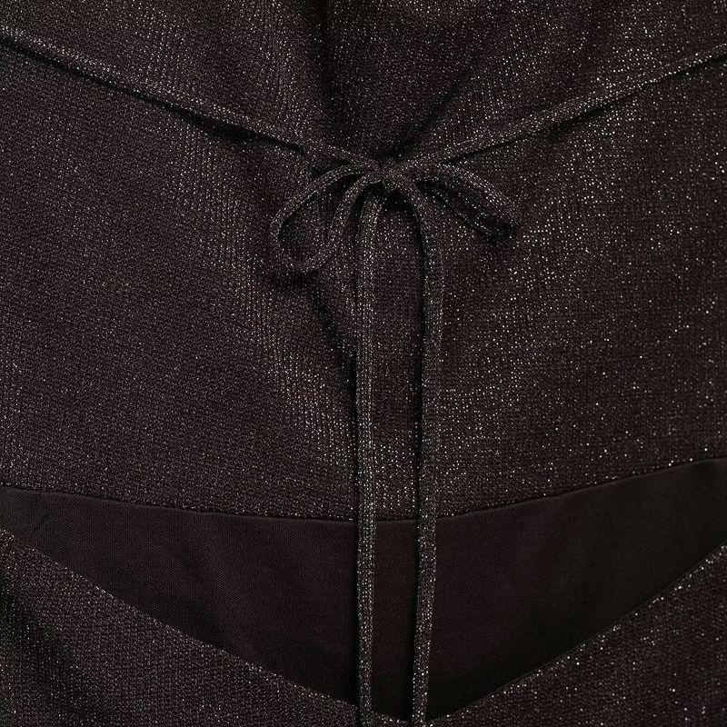 Kaslead New Women clothes Western Style Fashion Backless Metallic Color Line Length Dress 2180237