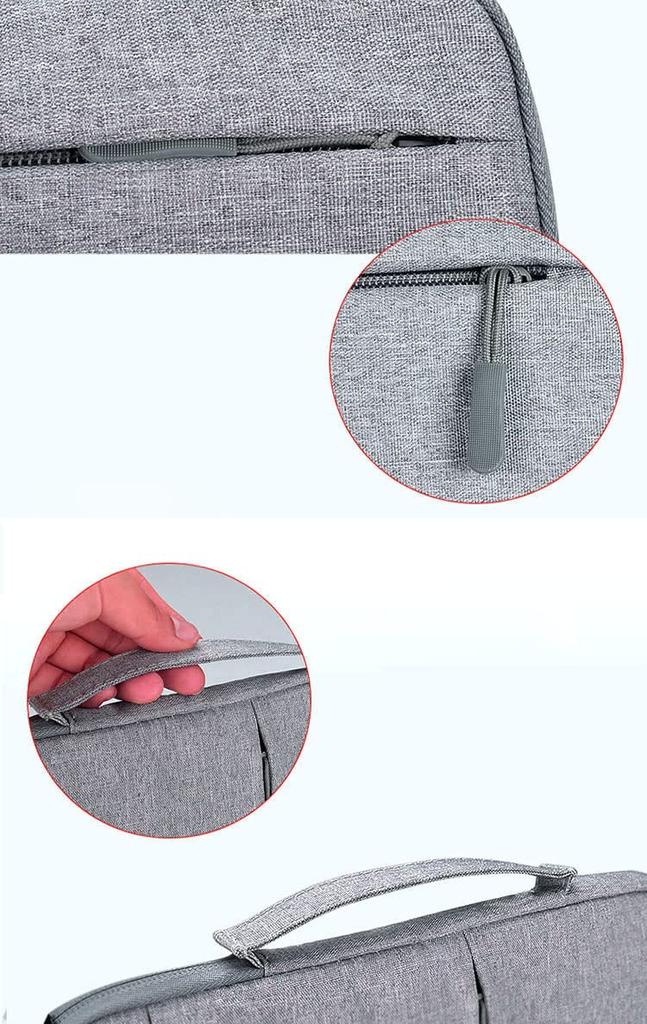 Stylish for Microsoft Surface Pro Perfect As a Tote Bag or Laptop Case Canvas-Style Case/Cover 10/9/8 (13-inch) - (Gray)