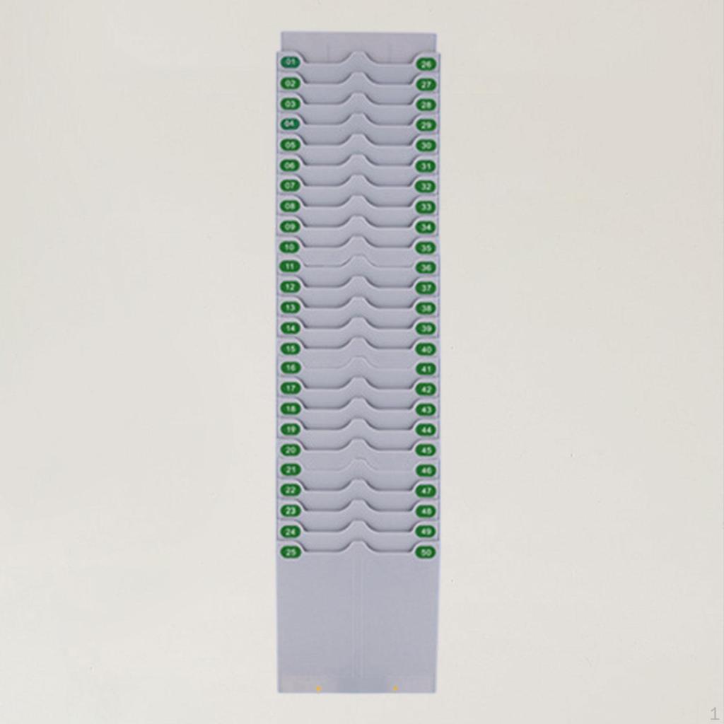 Rozszerzalny Uchwyt na Karty Czasu Rozszerzalny Stojak Wielofunkcyjny Chowany Rejestruj Obecność