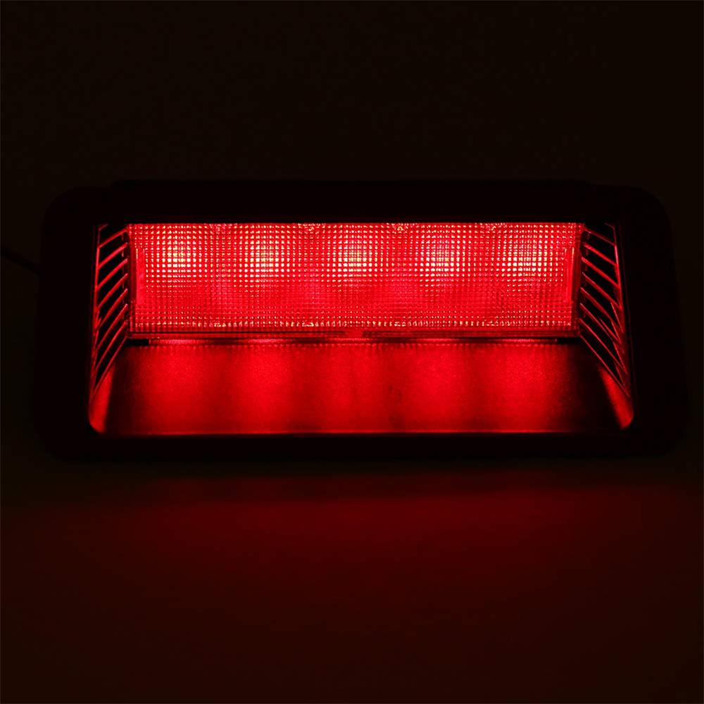 1x Univerzální 12V výstražné světlo do auta Červená LED Zadní okno 3. Třetí brzdové světlo