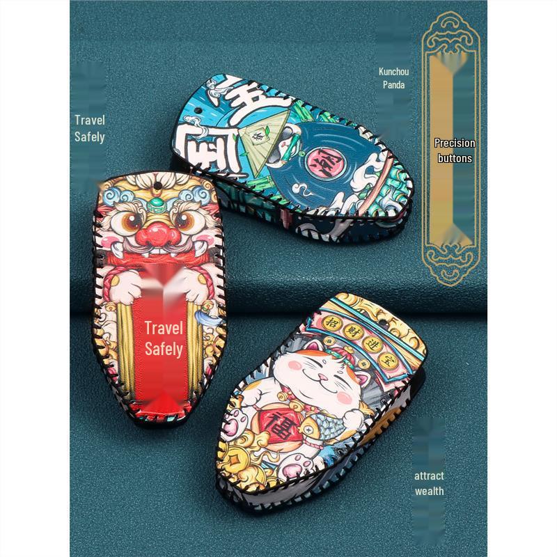 Cheetah CS9/CS10 Key Case - Gentleman Shell National Tide Key Bag
