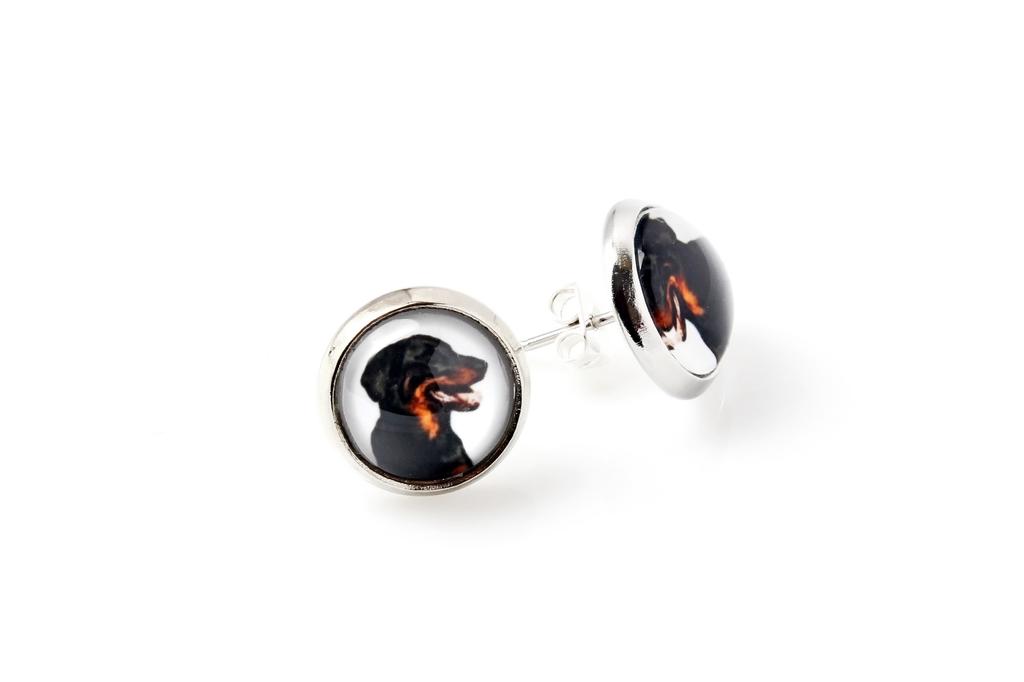 Berger de Beauce -a set of jewelry with your photo, a woman's ornament, handmade item, a product made with passion for creating the Art-Dog brand. – B