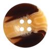 Four-Eyed Stick Flower Brown Button Shirt Jacket Resin Jewelry Accessories Knitted Cardigan Coat Buttons