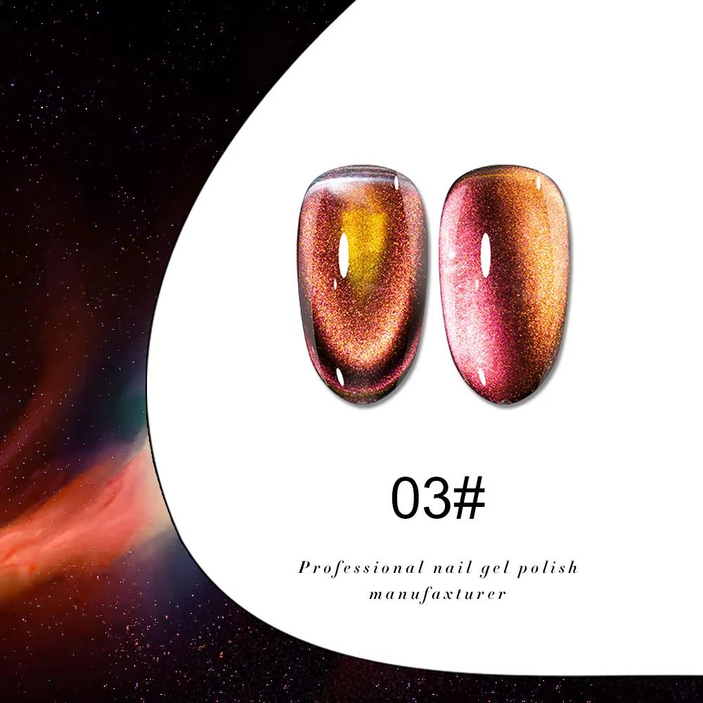 

JTING новейший уникальный эффект двойной светлый кошачий глаз гель-лак 6 цветов двойной блестящий магнит кошачий глаз гель-лак для ногтей OEM уникальный флакон