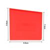 Red Sealant Finishing Spatula 77x76x5mm Big Caulking Silicone Sealant Scraper