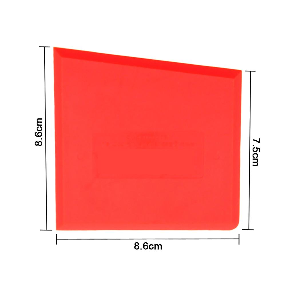 Red Sealant Finishing Spatula 77x76x5mm Big Caulking Silicone Sealant Scraper