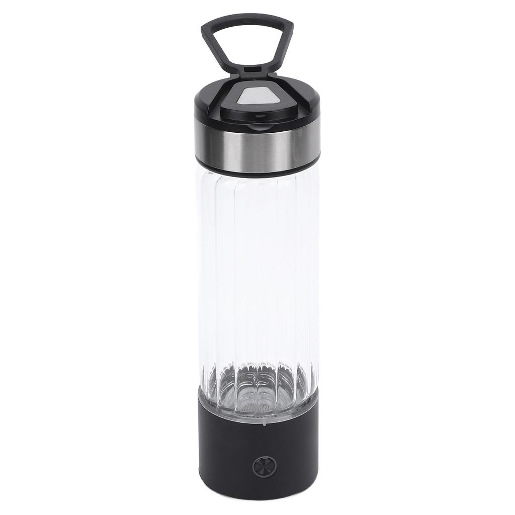 Hydrogen Water Bottle 460mL Capacity SPE PEM Technology 1400 Ppb Portable Water Ionizer Machine for Home