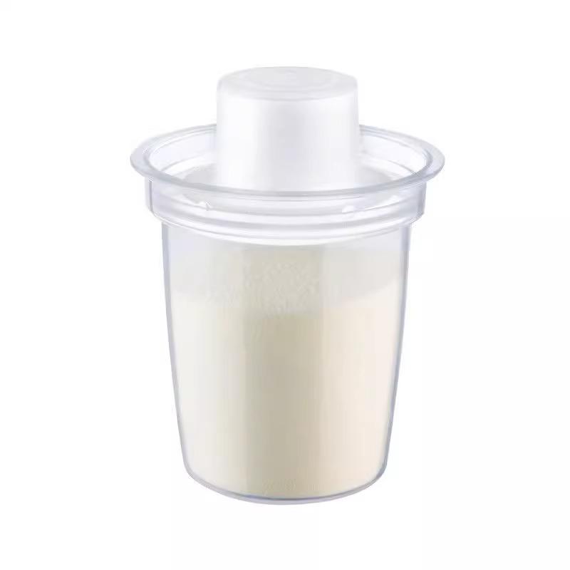 6PPC 80ML Baby Milk Powder Dispenser Portable Baby Food Storage Box Baby Formula Dispenser Pre-Measured Formula Powder Box 1PCS