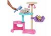 Barbie (Barbie) Toy and Cat Tower Included! Cute Cat Care Set [Dress-Up Doll] [Doll and Accessory Set] [Ages 3 and Up] HHB70