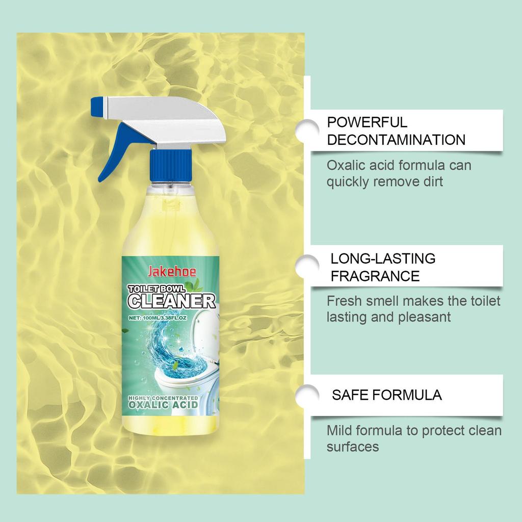 100ml Bucket Cleaner Household Bathroom Toilet Bowl Cleaner Clean Odor Toilet Bowl Descaling Cleaner
