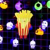Lustiges und skurriles aufblasbares Kostüm Lustiges Soda-Getränkebecher-Hamburger-Pommes-Outfit für Halloween-Partys