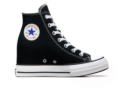 Sneakers Converse Black Wedge Platform