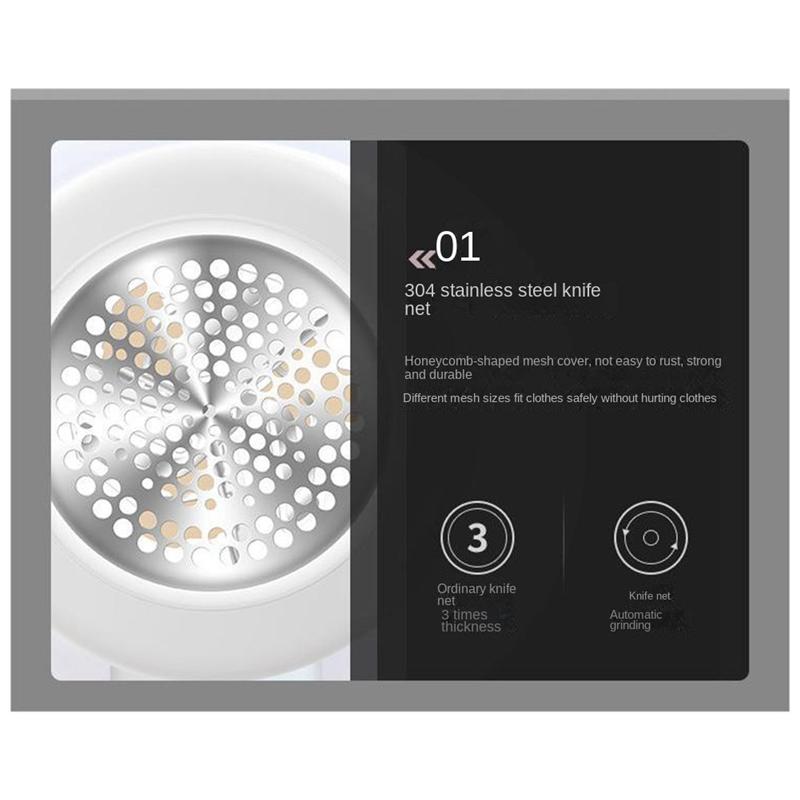 Lint Remover Clothes Fuzz Trimmer Machine Electric Portable Rechargeable Fabric Shaver Remover for Clothes