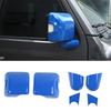 Exterior Rearview Mirror Cover Shell Cap Trim For Jeep Wrangler JL JT 2018+ Blue