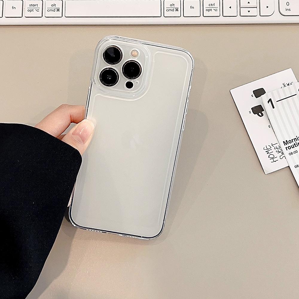 Měkký silikonový obal Fashion Flexibilní pouzdro TPU Full Back Cover pro iPhone Samsung Xiaomi Poco Redmi HUAWEI HONOR