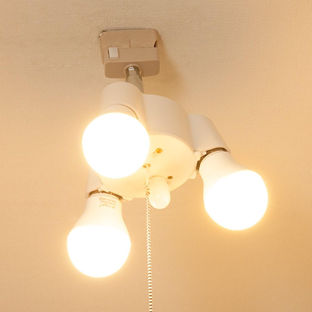 Xydled LED Ceiling Light E26 Pendant Light 3 Lights with 60cm Extra Long Chain (Bulbs Not Included)