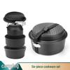 Biaofanshangrui Non-stick Camping Cookware Set