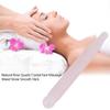 1pc Natural Rose Quartz Crystal Face Massage Wand Stone Smooth Stick