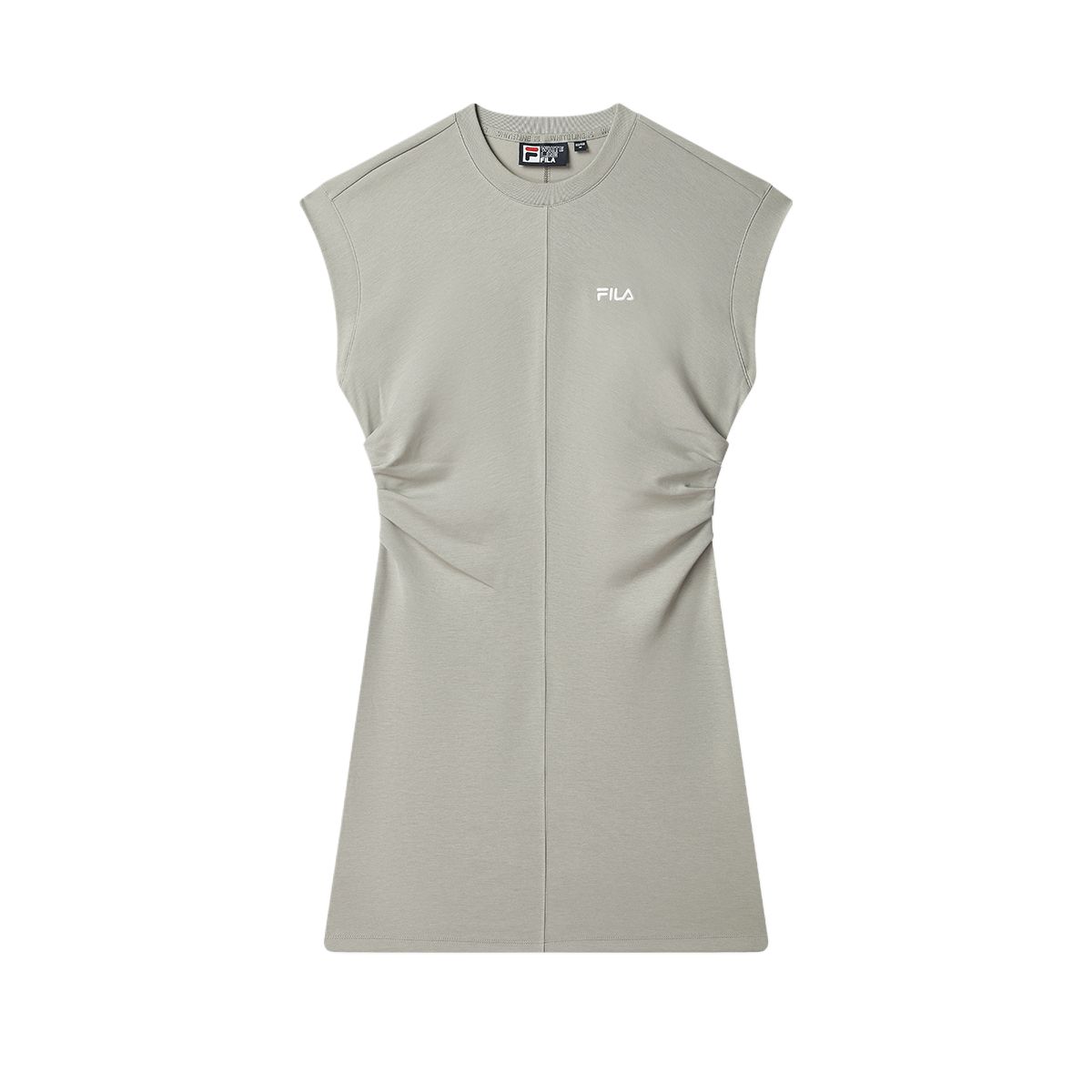 

Fila Наследие Повседневная Мода Простой Универсальный Сарафан Женские платья Зеленый Хаки F51W528301F-PR XL