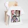 2026 Summer Demon Slayer Anime Sanemi Shinazugawa Printed Loose Shortsleeved Pure Cotton Childrens Tshirt Unisex Casual Loose