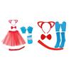 Kids Cats Costume Cats Ear Headband Tail Bowtie Gloves Socks Halloween Cats Cosplay Accessory for Kid Boy Girl Cosplay