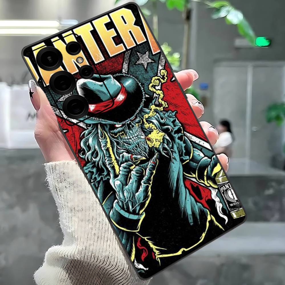 Classic Groove Metal Band P-Pantera Phone Case For Samsung S 9 10 20 21 22 23 30 23 24 Plus Lite Ultra FE S10lite Funda