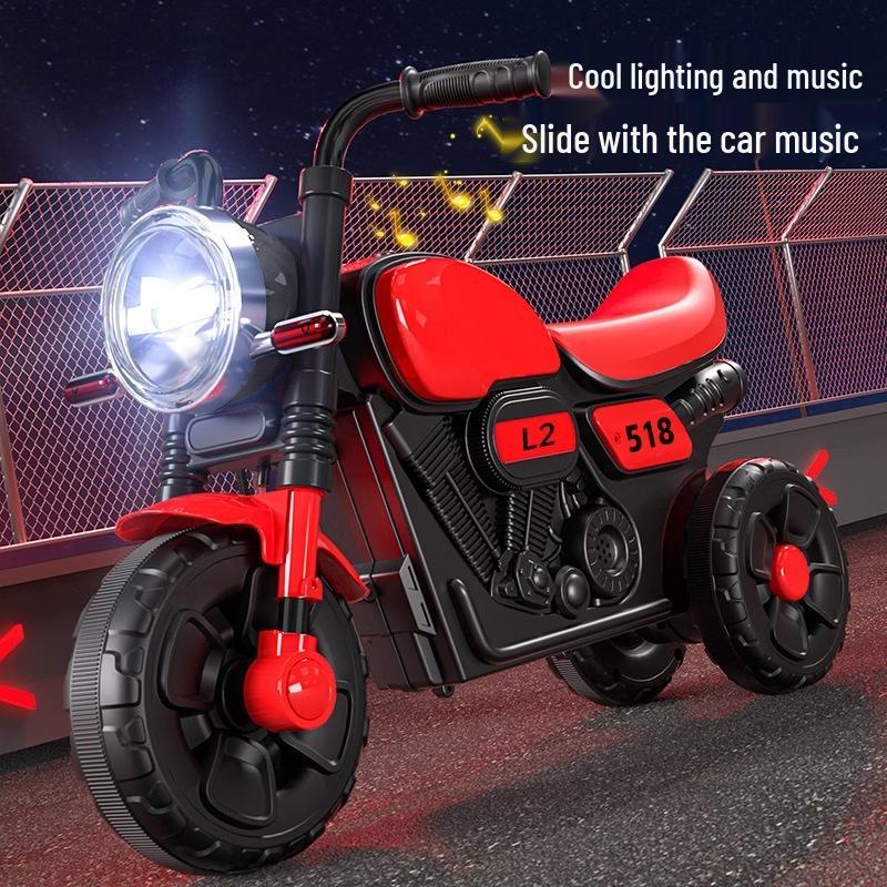 Longchan Kids' 3-Wheel Scooter with Music and Lights