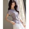 Women's Elegant Round Neck Knit Top