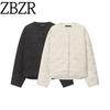 ZA Fall and Winter New Women's Clothing ZR Fashion Style Fashion Joker Bows Quilted Outwear 3046828 712