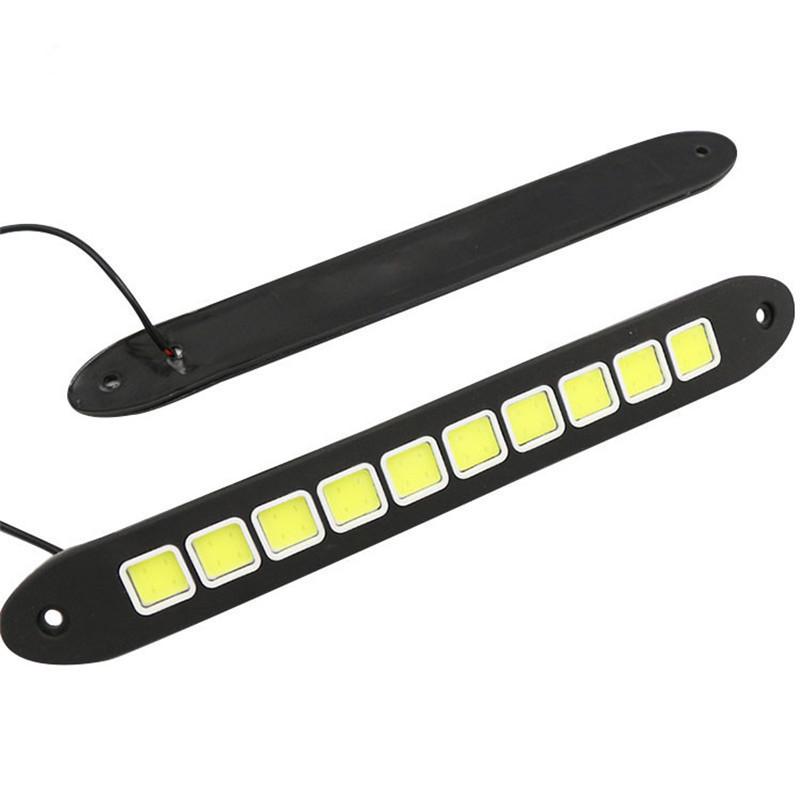 Auto-Lichtleiste, 10 LEDs, weiches Silikon, flexible SUV-Lampe, automatisches Tagfahrlicht zur Verbesserung der Sicherheit