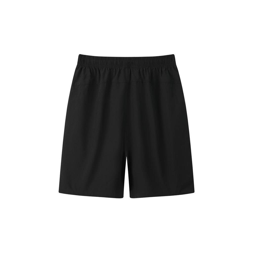 Peak Summer Printed Breathable Lightweight Fitness Shorts And Short Sleeve Casual Sports Suit Unisex Sets Black YS02135+YS01308