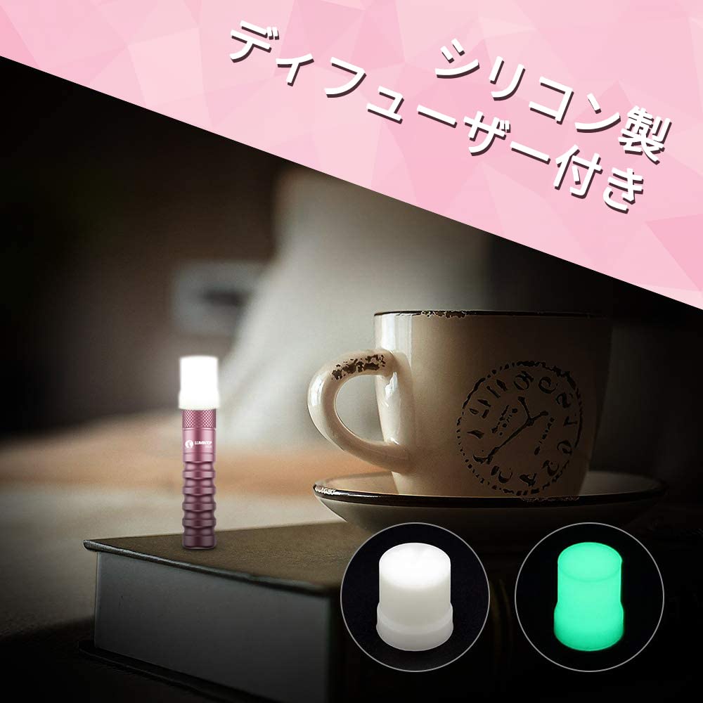 LUMINTOP Mini LED Mini Key Portable Keychain Max 120 32 Hours of Battery 3 IPX8 Impact Compatible with AAA Batteries Flashlight, Light, Light, Lumens,
