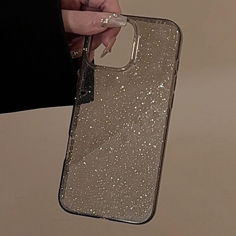 Transparent Fine Flash 17promax Apple Mobile Phone Case 16 Suitable for Iphone15 Soft Case 11 Premium Luxury 12/14