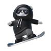 Car Skateboard Bear Sliding Car Cartoon Dynamic Bear Central Control Screen Instrument Panel Little Bear Car Decoration Ornament