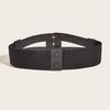 Wind Ladies Wide Belt Retro Elastic Elastic Waist Seal Dress Waist Decoration