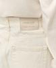 Leopeusaideuhwaiteulabel Straight Denim Pants Tofu White