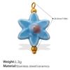 Hexagonal Flower Ceramic Beads for DIY Bracelet & Necklace Jewelry Making